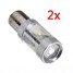 6LED SMD Light Car 2 X 650LM 30W Lamp Bulbs - 1