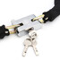 80cm PadLock Heavy Duty Chain Motorcycle Bike Bicycle Security Strong Lock - 6