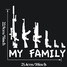 Gun MY Car Sticker Decals Vehicle Truck Bumper Window Family Wall Mirror Decoration - 3