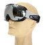 Anti-UV Mirror Silver Glasses Windproof Dual Lens Universal Ski Goggles Outdoor Sports - 2
