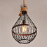 Cafe Bar Shade Retro Pendant Lights Hemp Dining Room - 2