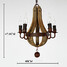 Wood Chandelier Bedroom Entry Bamboo Living Room Kids Room - 7