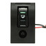 Manual 12V Dual Bilge Pump Auto LED Rocker Switch Panel Circuit Breaker - 6