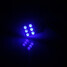 Flash Strobe 6SMD Interior Lamp Pair RGB Remote Control 5050 Car LED Light - 6