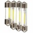 LED White COB Glass Festoon Dome Reading Light License Lights - 4