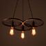 Chandeliers Retro Wheel Industrial Style American Loft - 1