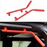 Roll Bar Grab Car Red Metal Rear Seat JEEP WRANGLER JK 07-16 Handle - 1