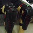 Motorcycle Protection Black Red Joint Knee pads - 5