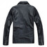 Retro Fashion Men Jacket PU Leather Motor Bike Riding slim - 2