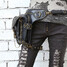 Belt Waist Leg Bag Black Coin Holster Purse Pouch Hip Steampunk - 6