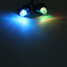 License Plate Screw Bolt Lamp Motorcycle RGB Car Flash Strobe LED Warning Light - 9