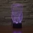 3d Night Light Led Table Lamp Illusion 100 Shape - 6