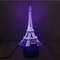 100 Christmas Light Decoration Atmosphere Lamp Eiffel 3d Touch Dimming Novelty Lighting Colorful - 6