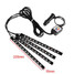 10W Atmosphere Light LED Strip Light Decorative Interior 4pcs Car APP Control Multi-color Lamp - 2