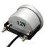 12V Fitting Kit 52mm Red Digital Sensor PVC Hose Display with Vacuum Gauge - 7