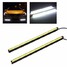 Pair 20CM COB LED DRL Daytime Running Foglight Light Car Strip Tail Lamp - 1