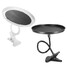 Table Drink Cup Desk Swivel Car Holder Mount Stand Coffee Clip Tray Food - 5