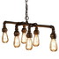 Lamp Vintage Edison Water Pendant Light Retro Loft Style Pipe Industrial - 3