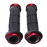 22mm 8inch Motorcycle Rubber Handlebar Hand Grips Honda Suzuki Yamaha - 1