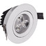 Ceiling Light Led 3w White Integrated Shade Modern - 3