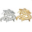 Rhinestone Style Sticker Dragon 3D Motorcycle Chrome Crystal Metal Chinese - 1