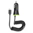 3.1 Type C Power 5V 3.4A Cable Spring Coiled Phone USB Car Charger - 1