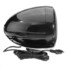 Black Speaker AMPLIFIER Motorcycle Bike Shark Horn Rear View Mirror Music Waterproof 3.5 Inch - 5