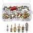 Car R134A Kit Valves Air Conditioning Valve Core R12 Valve Core Remover - 1