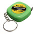 Measure Ruler Easy 3 Colors Keychain Mini Retractable Tape Pull 1M - 5