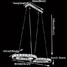 Feature For Crystal Bedroom Dining Room Pendant Light Study Room Office Modern/contemporary - 8