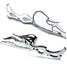 Mirror Flame 8MM 10MM Universal Chrome Motorcycle - 4