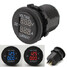 Voltage Meter 12V-24V Voltmeter Ammeter Motorcycle Auto Car LED digital - 1