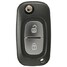 Scenic Entry Modus Renault Remote Key Case Clio Megane Kangoo Flip Fold - 6