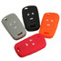 Protector Cover Chevrolet Holder Fob 3 Button Silicone Key Case - 2