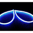 LED Daytime Running Lights Soft Tears Strips Guide Lights 45cm Car White 2 X Flexible - 5