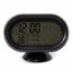 Battery Car Voltage Alarm Monitor Temperature Clock digital LCD - 2