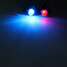 License Plate Screw Bolt Lamp Motorcycle RGB Car Flash Strobe LED Warning Light - 6
