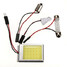 Car License Plate Festoon BA9S Light Lamp White T10 Dome COB LED - 4