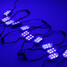 84LED Accent Remote Wireless Control Blue Lights Motorcycle Neon Bike - 5