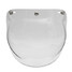 Face Helmet Open Shield Base Vintage Clear Bubble Visor Face Mask - 6