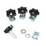 Locks Saddle Bag Screws Mounting 4pcs Security Harley Touring Theft - 2