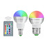 Rgb Light Lamp 5w E14 85-265v Remote Controller - 1