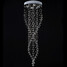 Chandeliers 100 Spiral Clear Luxury Crystal Lighting Fixture Ceiling Lamp - 2