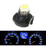 Panel 3528 SMD Instrument Light Wedge LED T3 Lamp White Bulb Car Dashboard Light Gauge - 1