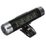 Noctilucent Gauge Mini LCD Digital Car Clock Thermometer - 2