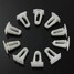 Protective Door Sill BMW Fastener 10pcs Fixing Moulding Fastener Clips Trim - 1