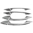 Benz C W202 Door Handle Cover Trim GLK 8pcs Chrome Material - 1