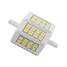 Ac 85-265 V 5w Led Corn Lights R7s Smd Warm White Decorative - 1