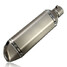 Motorcycle Exhaust Muffler Pipe 51mm Stainless Modified Supermoto Motorcross - 1