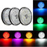 Round LED Rear Brake Stop 24LED Taillight 6W 7 Colors Light For Motorcycle Reflector - 1